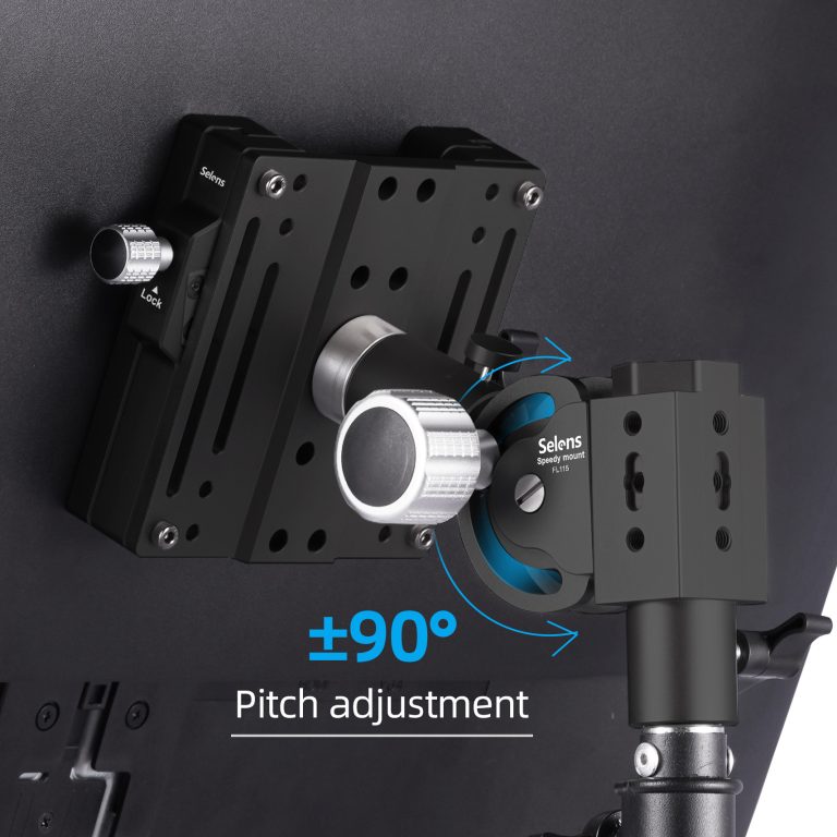 VESA Monitor Mount Quick Release for Production Carts || FL115A