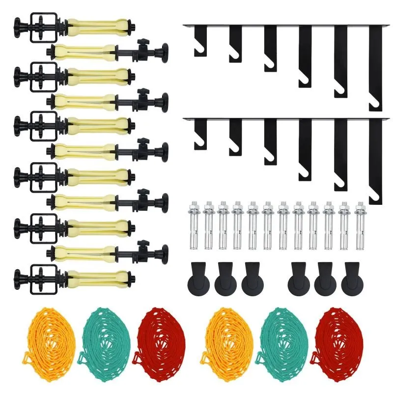 Wall Mount Manual Backdrop Roller System with Chains | SLL4