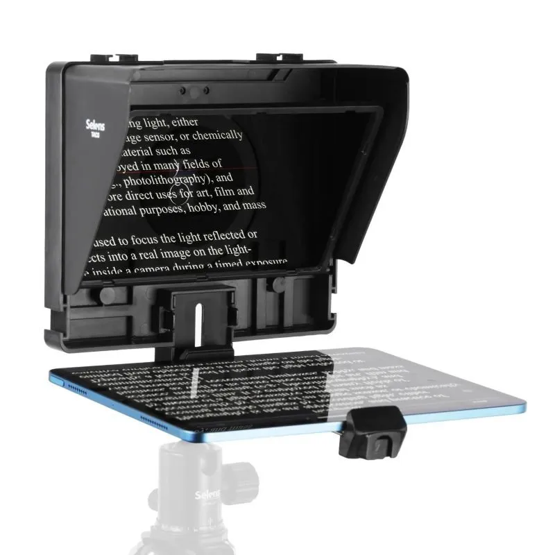 Universal Teleprompter for iPad Tablet and Phone Video | SVT12-T01Pro