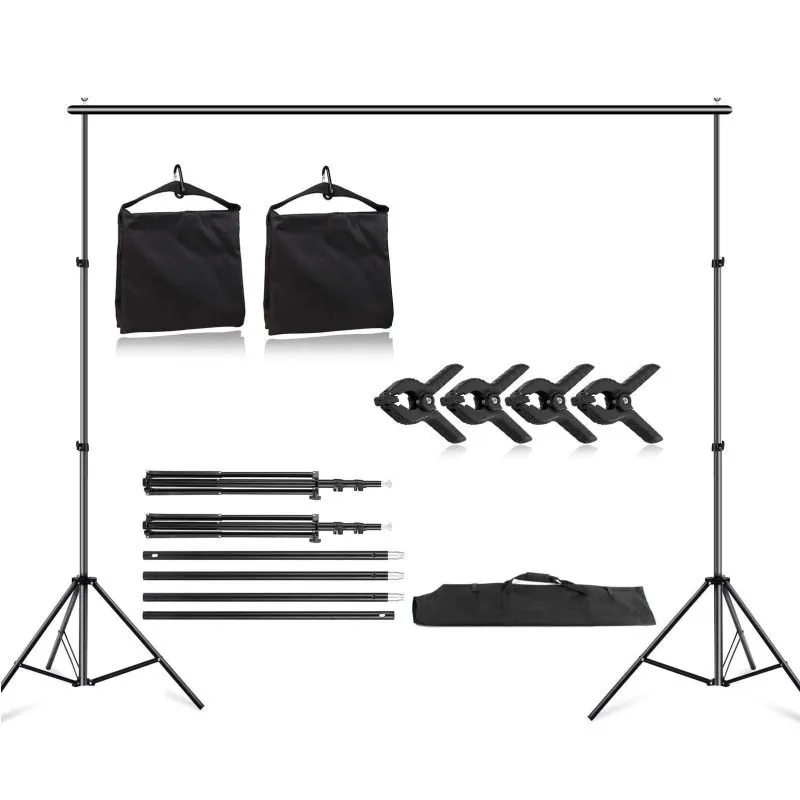 Photography Backdrop Stand Kit with Clamps for Green Screen | SBB-BS