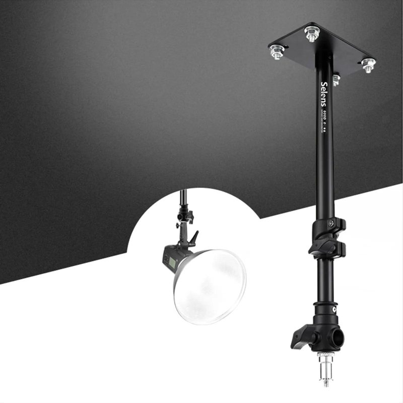 Wall Mount Light Boom Arm Aluminum for Studio Flash | L-250D L-600D L-1000D