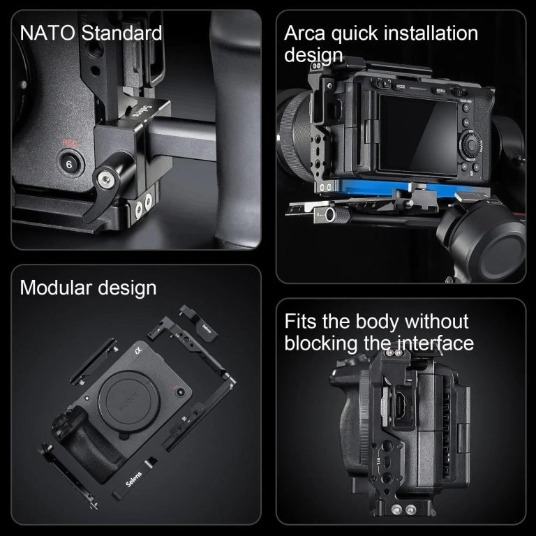 Cage for Sony FX3/FX30 Selens Camera Full Cage|| FX3-B - Selens