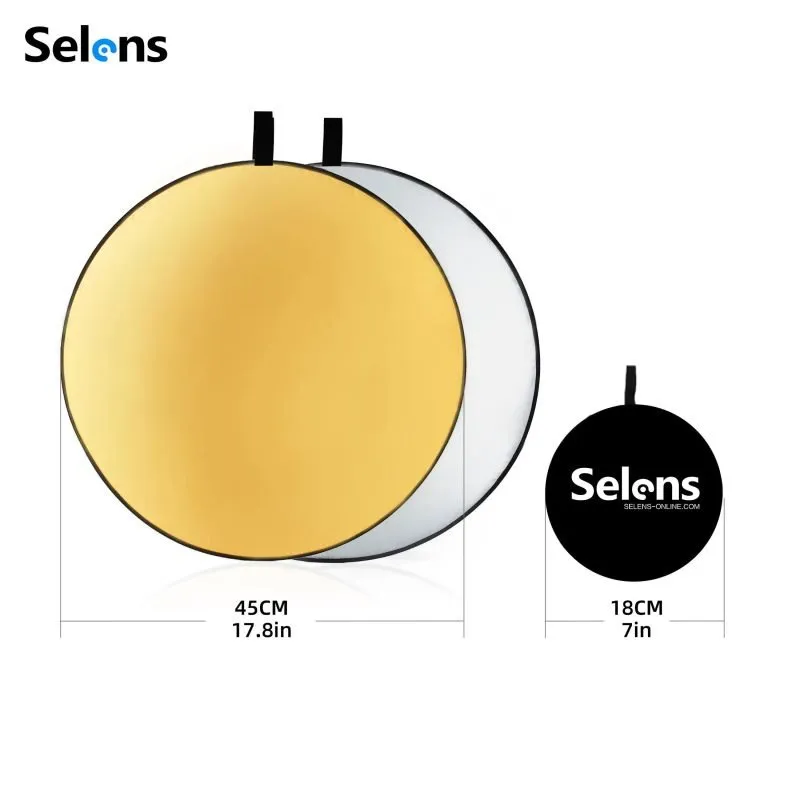 Round-45cm/18in Gold Silver SLR4-GS_45CM
