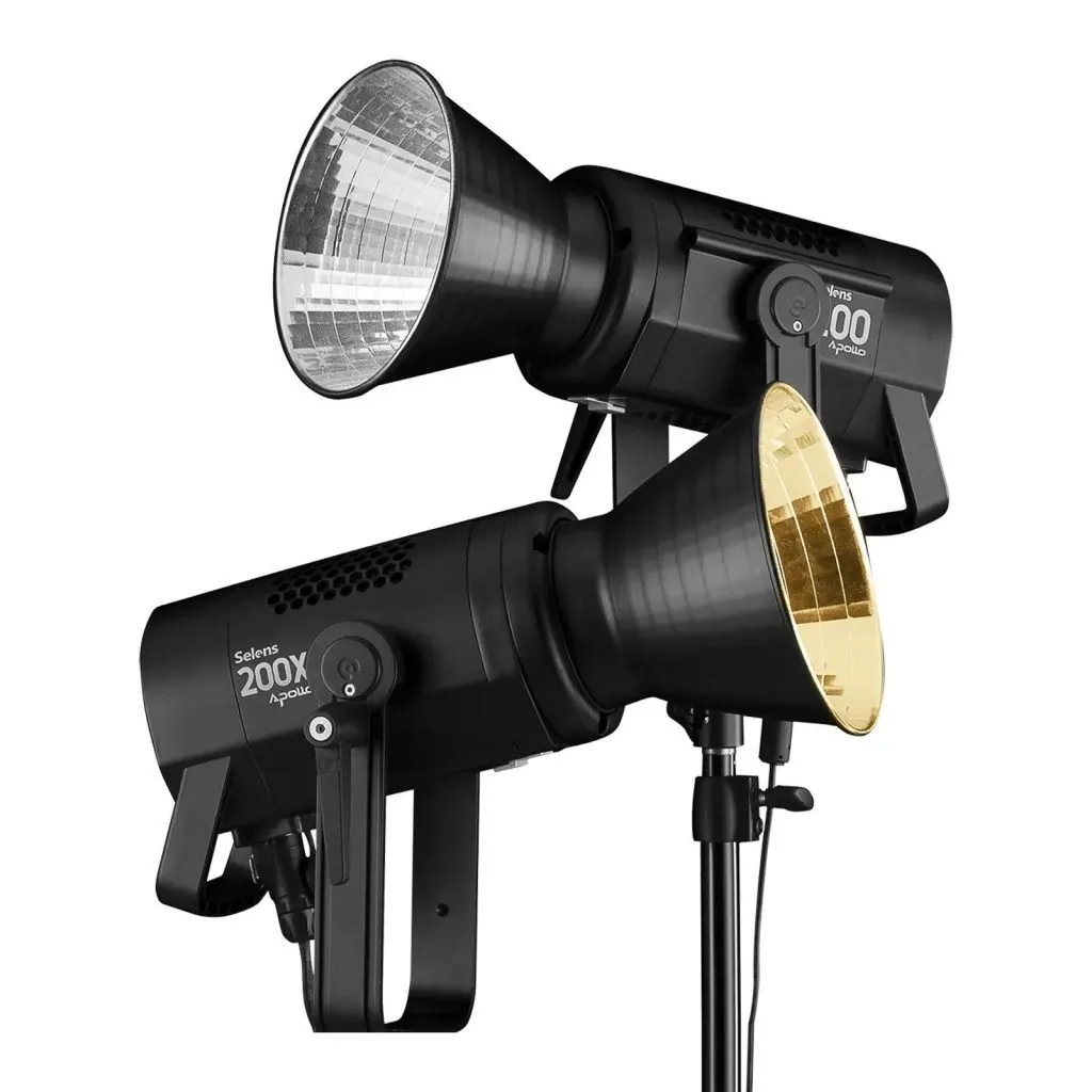 Apollo 200W Daylight Bi-Color COB LED Studio Light | SLC4-200