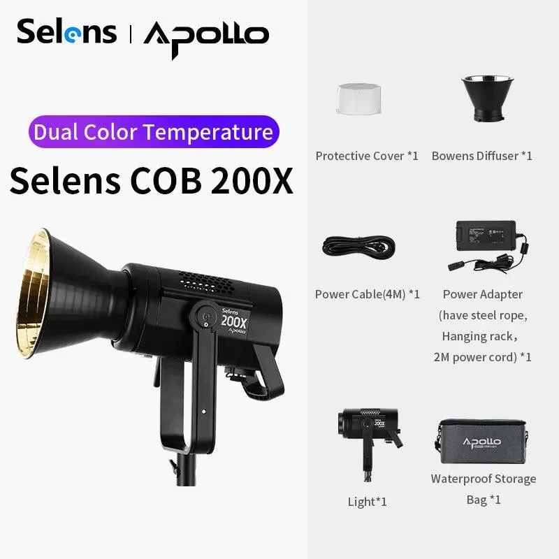 Apollo 200X Bi-Color (2700-6500K) SLC4-200X