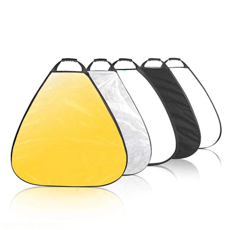 Triangle Ellipse Collapsible Reflectors 5 in 1 Series (have handle) || SLR4-T5in1H