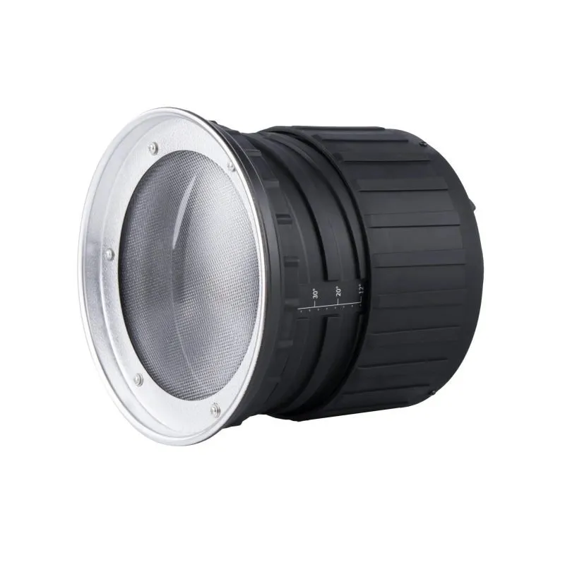 Bowens Mount Fresnel Lens with Grid & Color Filters | F20-B F20-BD4