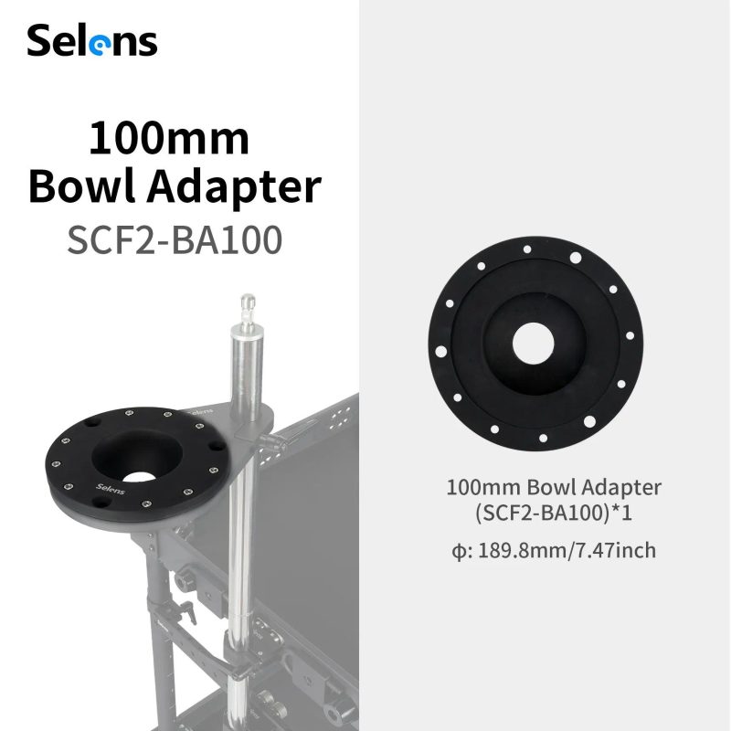 100mm Bowl Adapter SCF2-BA100
