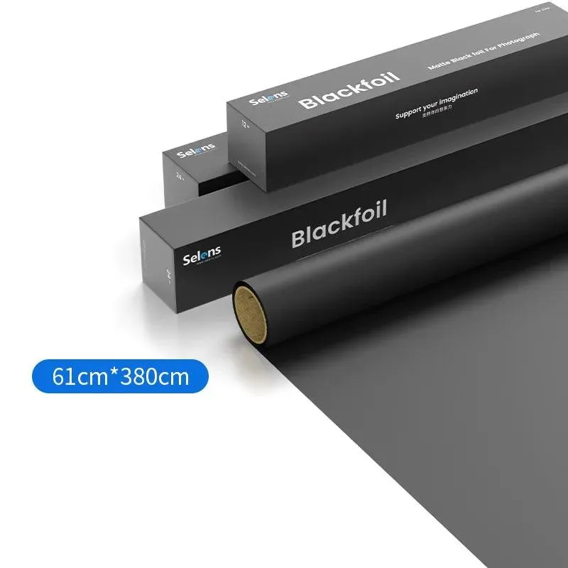 Profoil Matte black foil Series || SLO4-BF - Selens | Support Your