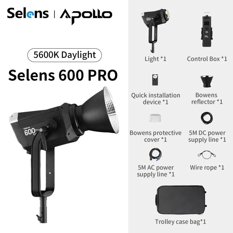 Apollo 600 Pro Daylight(5600K) SLC4-600Pro