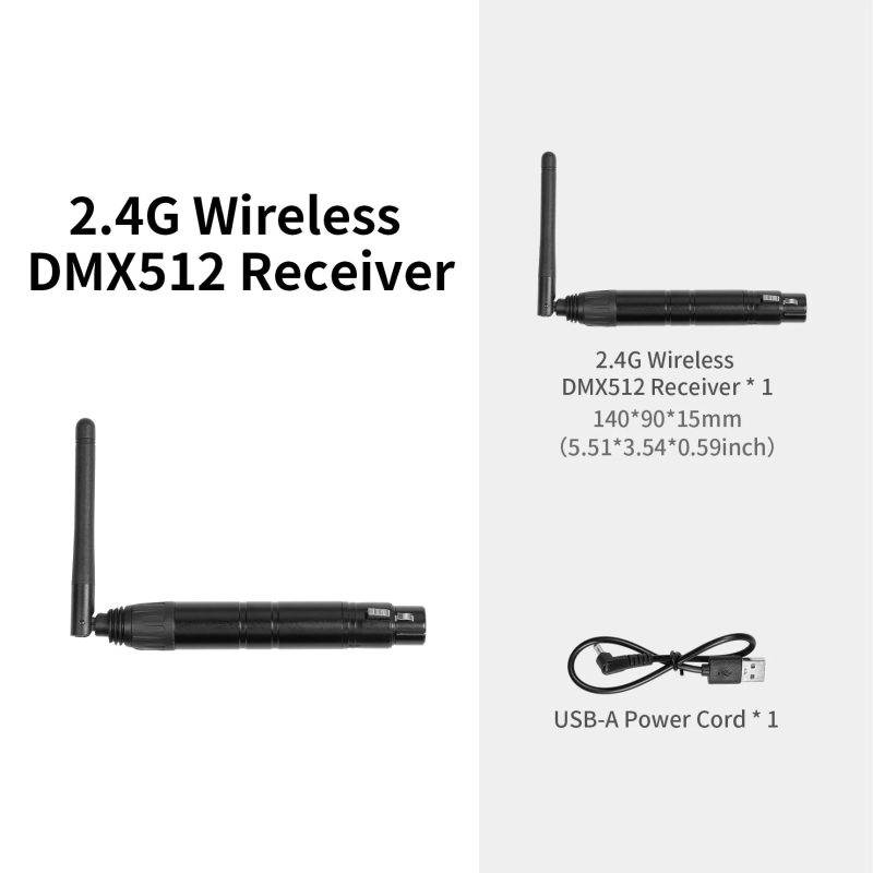 2.4G Wireless DMX512 Receiver