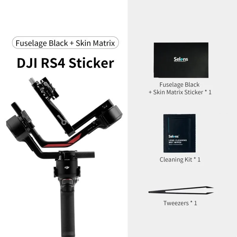DJI RS4 - Matte Black & Matrix