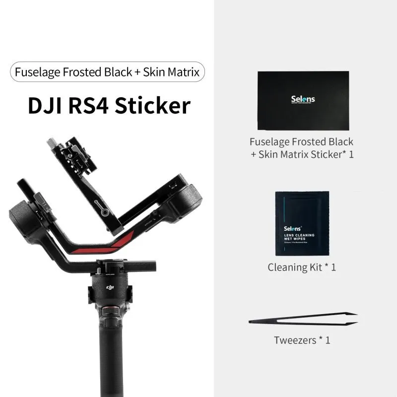 DJI RS4 - Frosted Black & Matrix