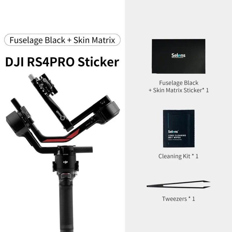 DJI RS4 Pro - Matte Black & Matrix