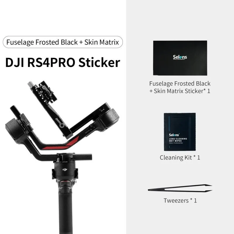 DJI RS4 Pro - Frosted Black & Matrix
