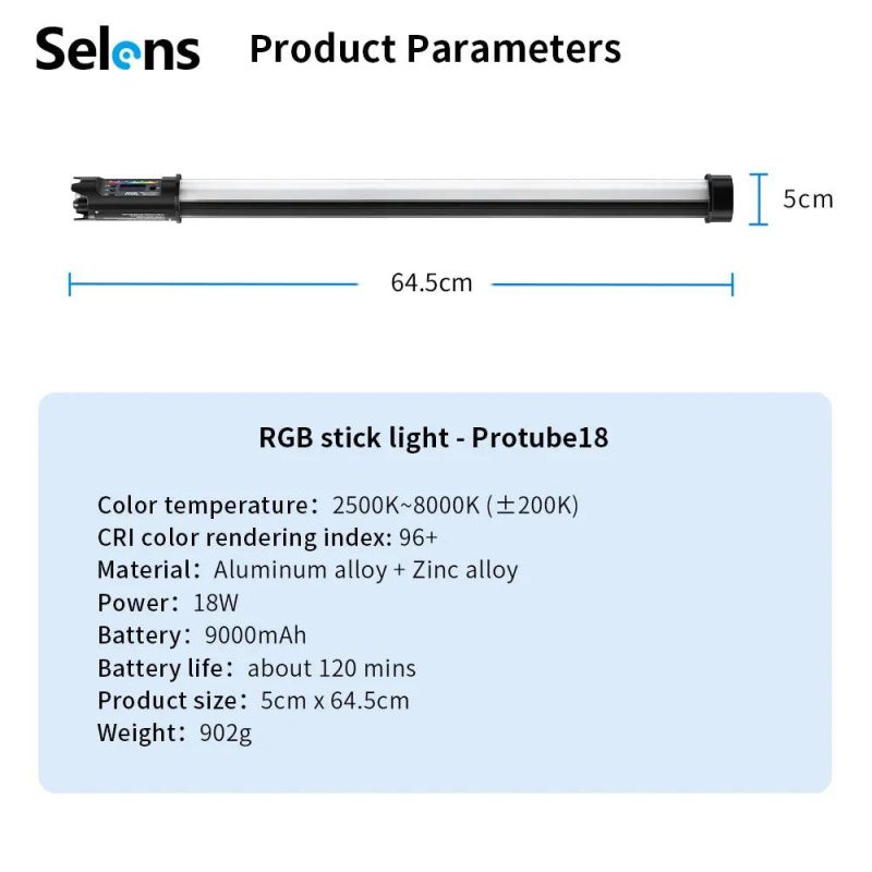 18W Protube Tube Light 64.5cm/25in SLAR-18