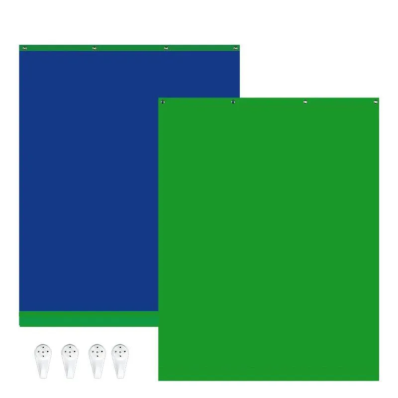 Background Cloth Chromakey Hook Type Green/Gray/Blue
