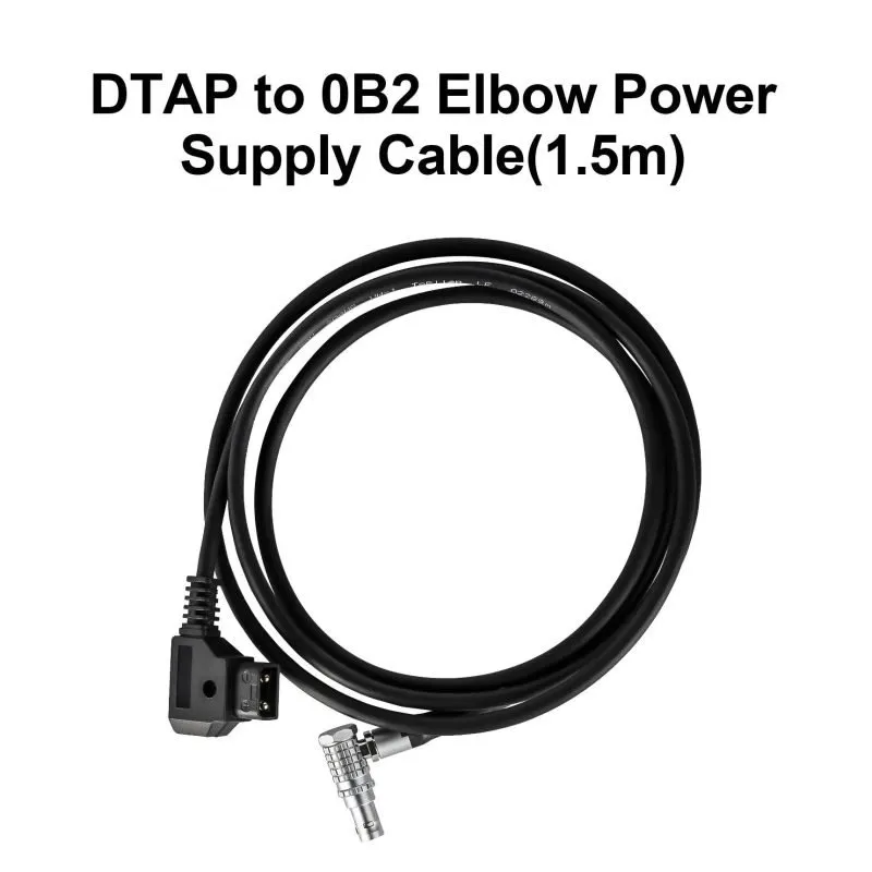 D-TAP to 0B2 Elbow Power Supply Cable 150cm