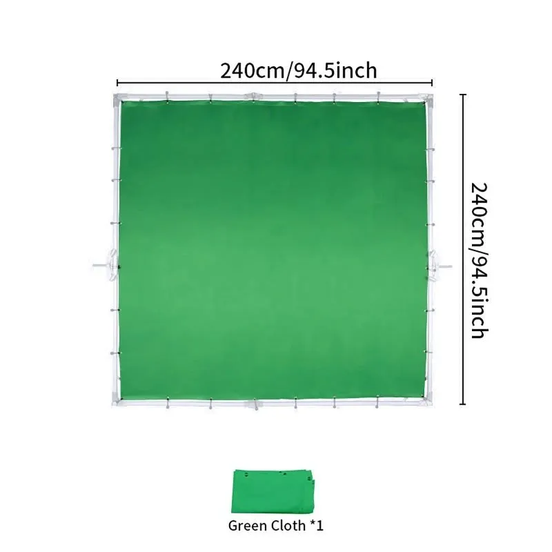 Green Cloth 2.4x2.4m SLS4-BFC24