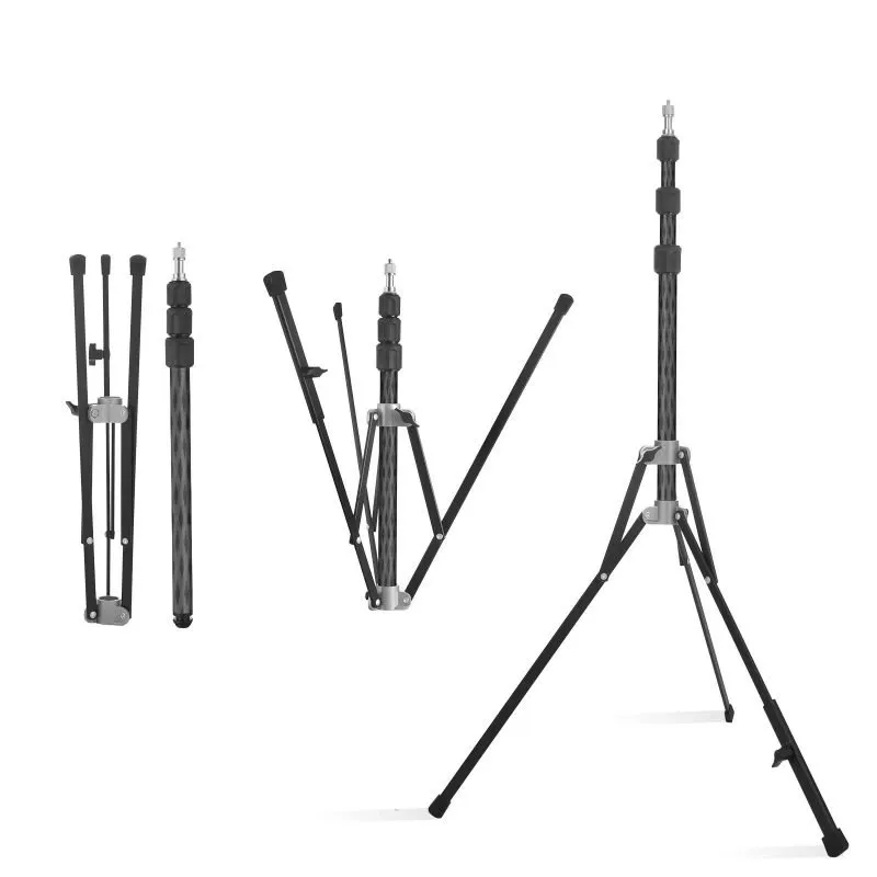 Carbon Fiber Foldable Light Stand with Detachable Column | SLC-180