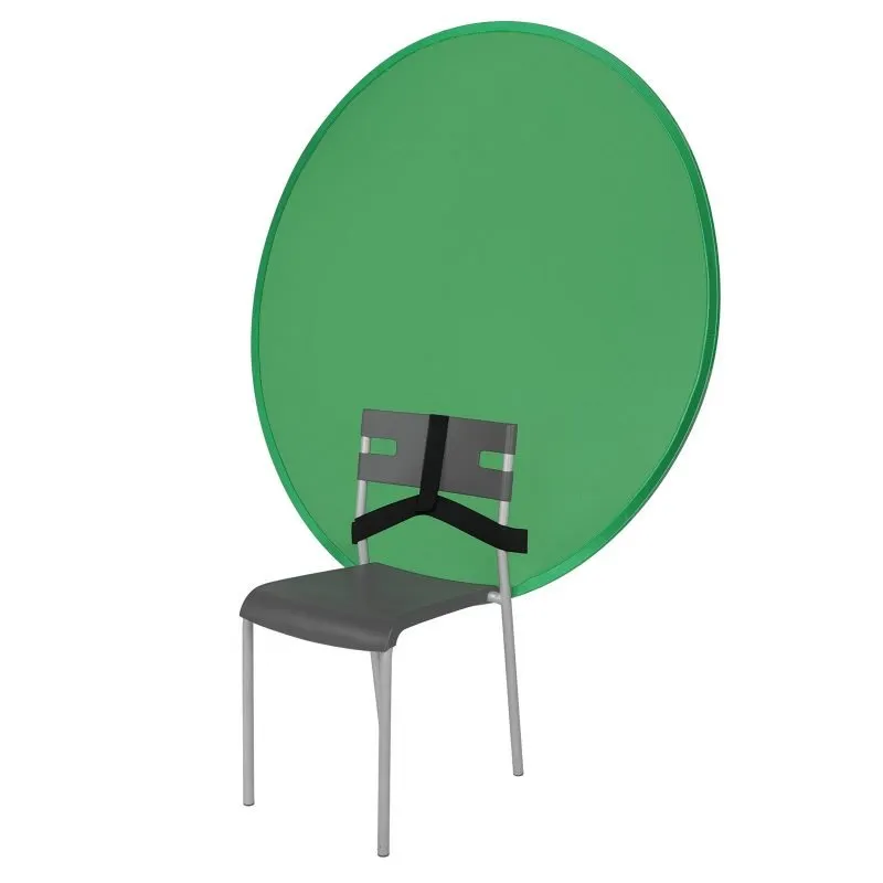 Collapsible Round Green Screen Backdrop - 130cm/51in | SFC-DCB-G_130CM
