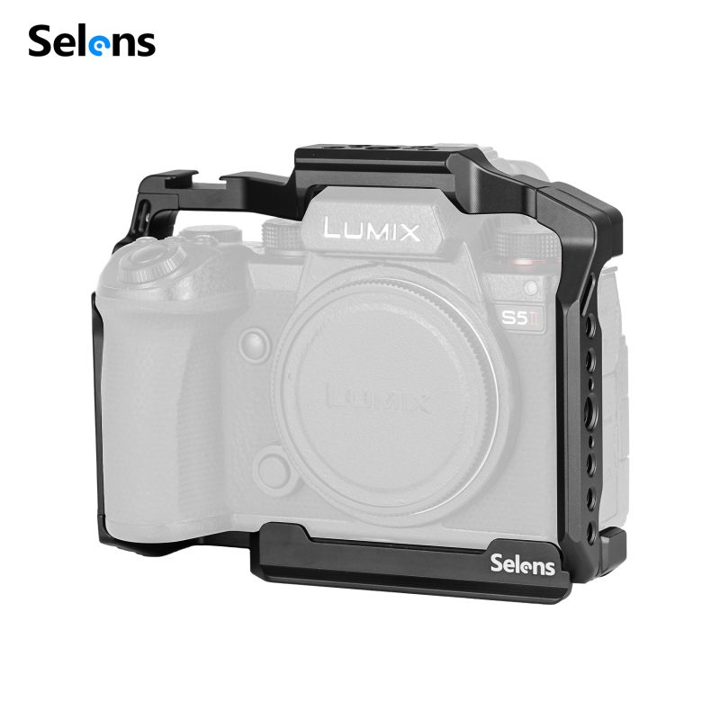 Full Camera Cage Frame Rig for Lumix S5 II / S5IIX Camera | SRP8-S5II-B