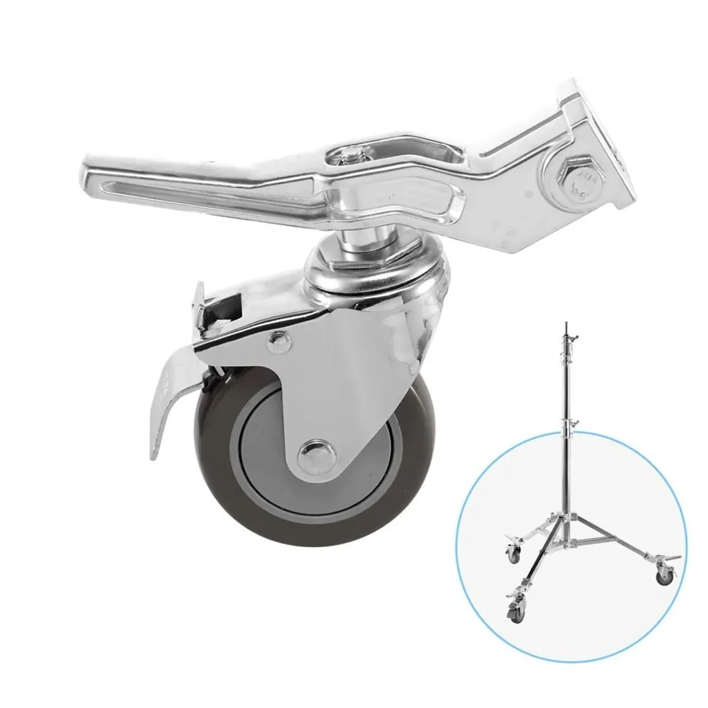 Studio Light Stand Swivel Caster Wheels Set (3-Pack) | JL11-019