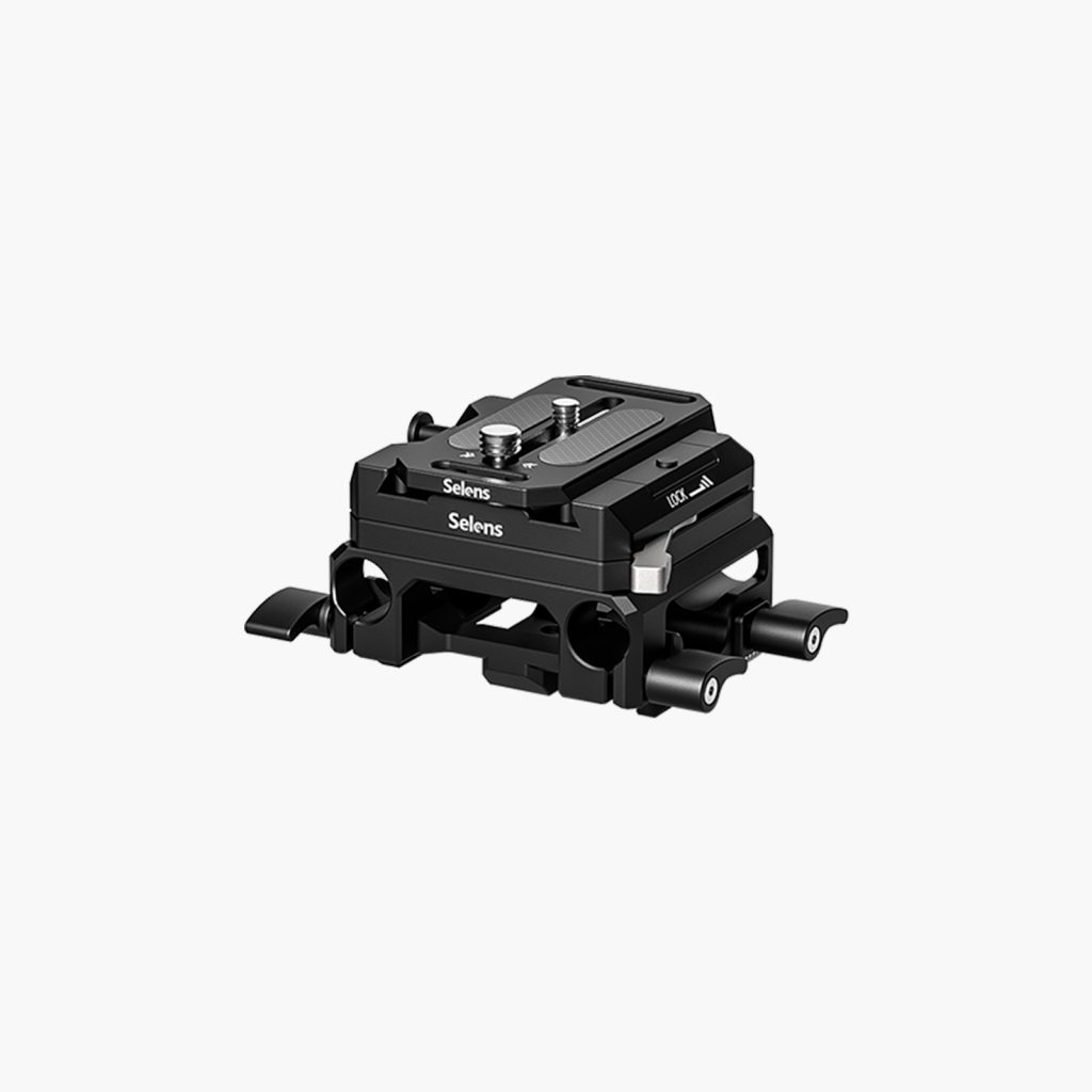 15mm Rod Baseplate with Quick Release Plate for Camera Rig | SFQ13-M15DA