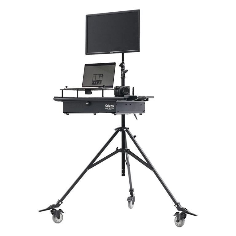 Work Platform with Locking Drawer