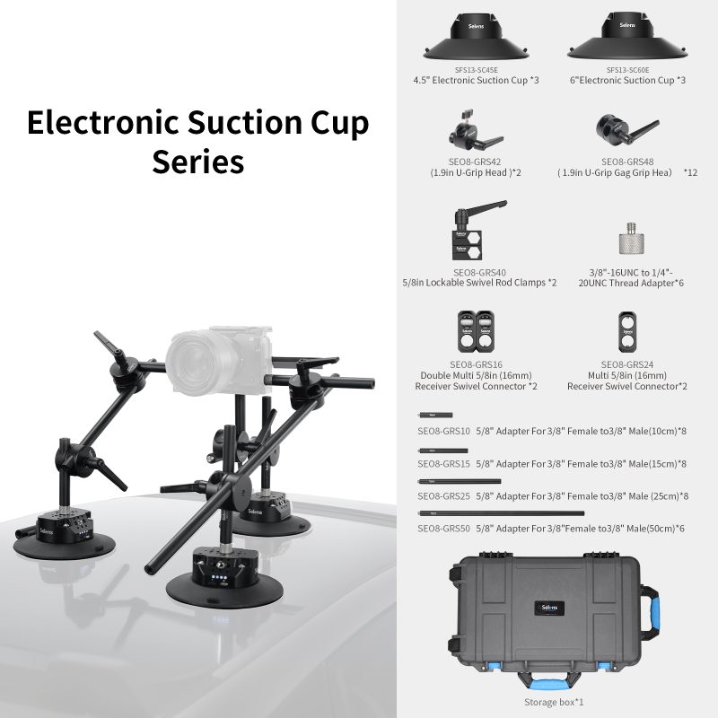 Electronic Suction Cup Rigging Kit / SFS13-ESCKit