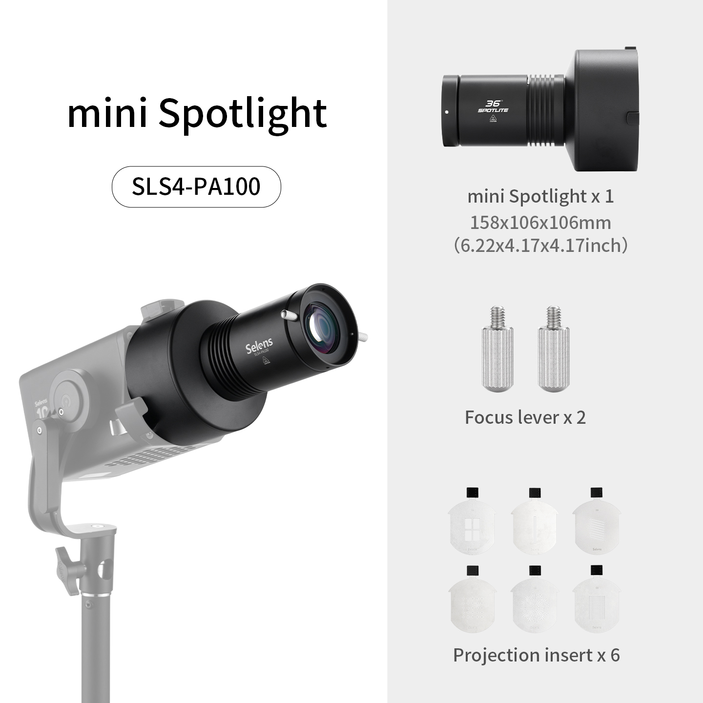 LED Spotlights - Selens | Support Your Imagination