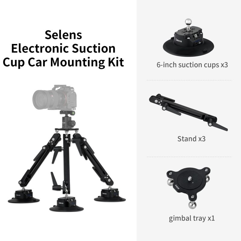 Electronic Suction Cup Car Mounting Kit SK-1E