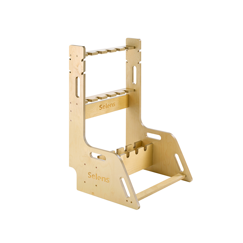 Wooden C-Stands Storage Rack | SDS12-SR05